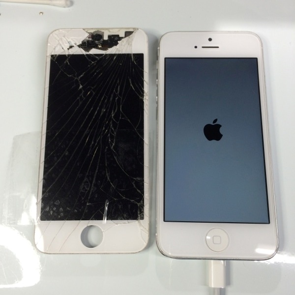 iPhone5液晶画面交換