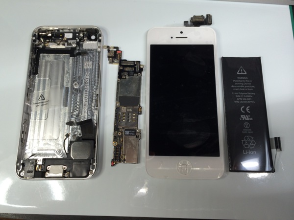 iPhone 水没修理 沖縄