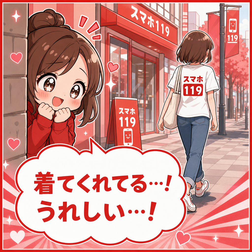 着るたびちょっとうれしいTシャツの漫画