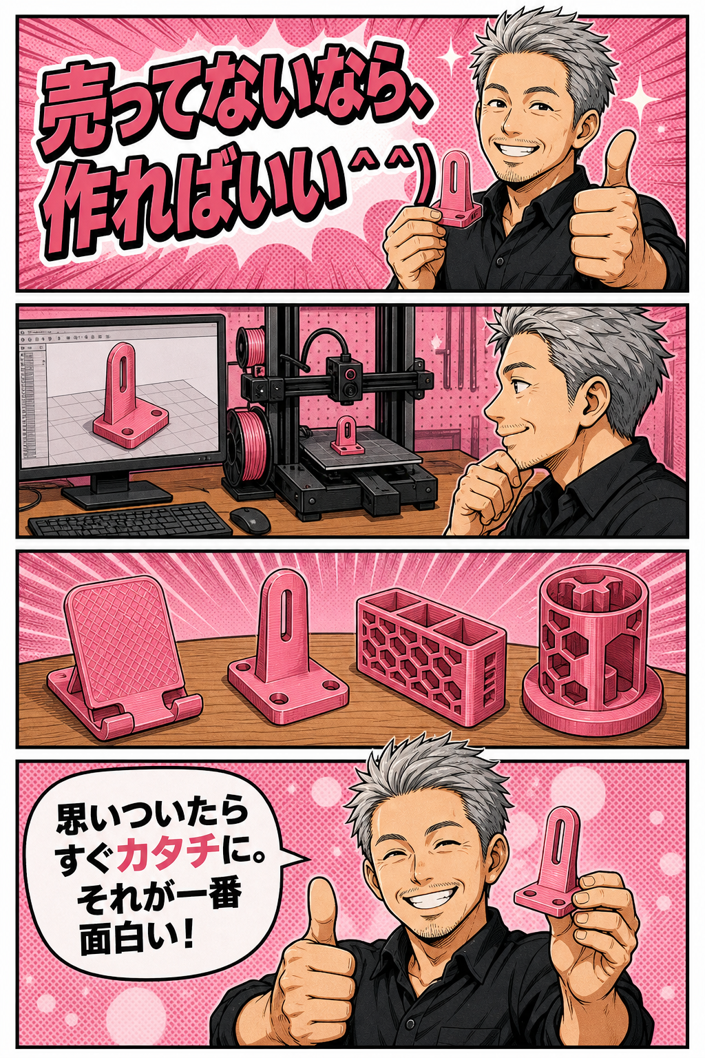自分で作れる自由を語る富村社長